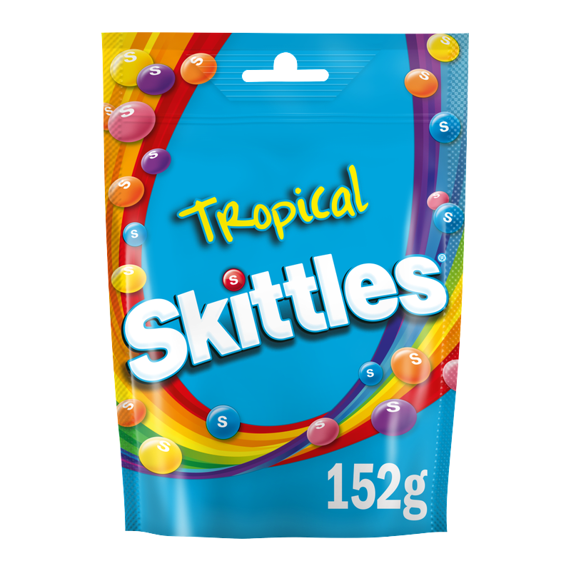 Skittles Tropical Sweets Sharing Bag