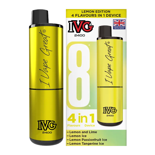 IVG 2400 Rechargeable Lemon ED