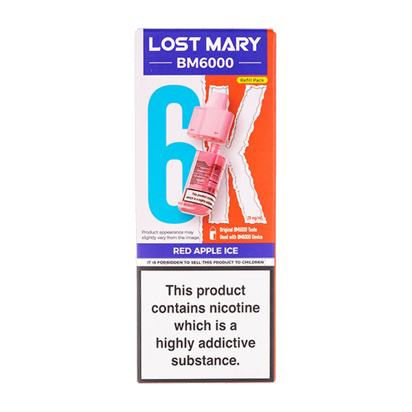 Lost Mary BM6000 Refill Red AP