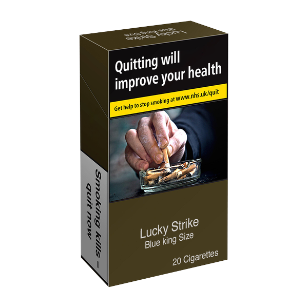 Lucky Strike Blue King Size